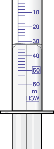 DISPOSABLE STERILE SYRINGE, 50cc - 206650