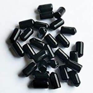 Syringe End Cap - Black Neoprene - 206755