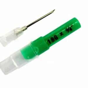 Disposable Needles with Poly Luer Lock Hub - Select Size - 206845