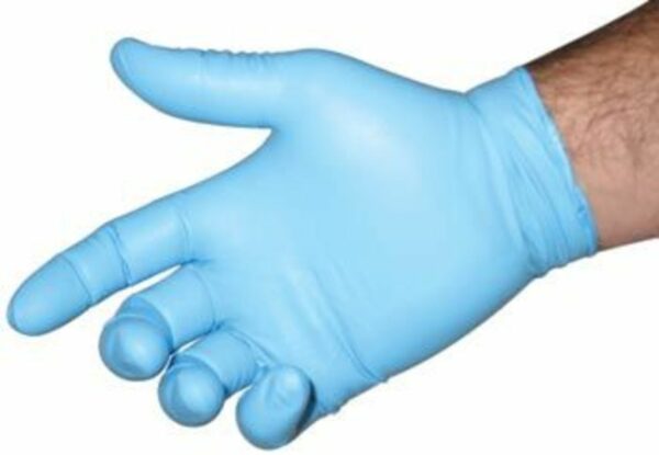 TEXTURED NITRILE GLOVE, Light Powder, XXL - 860144