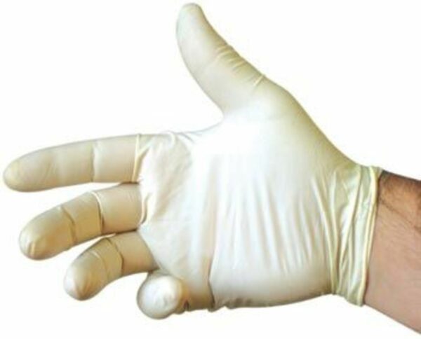 LATEX GLOVE, POWDER FREE - XL - 860163